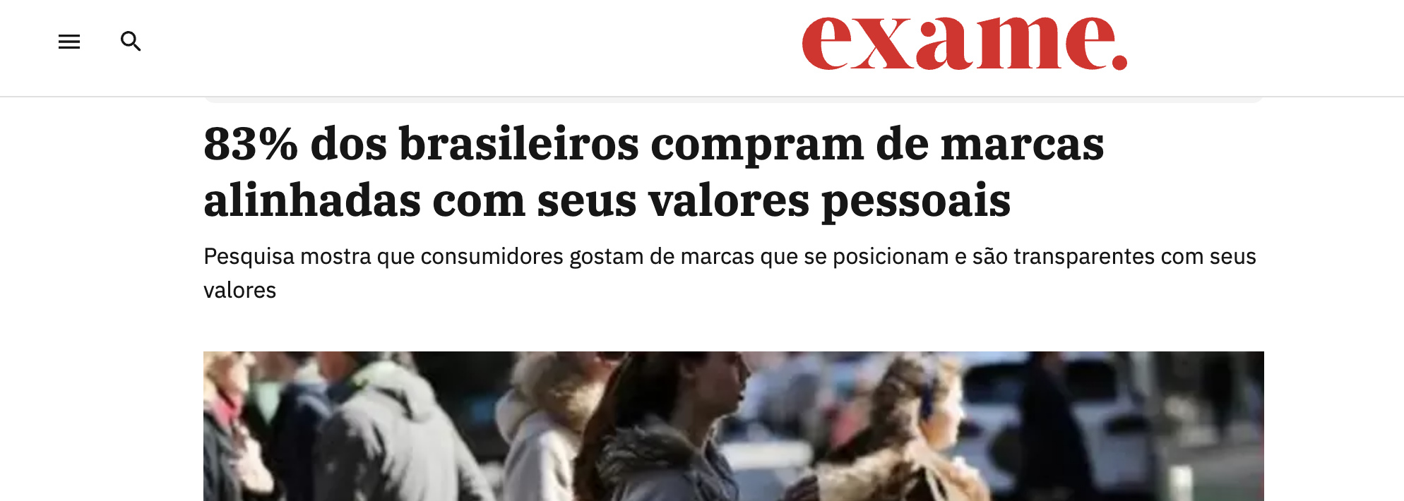 foto de matéria da exame
